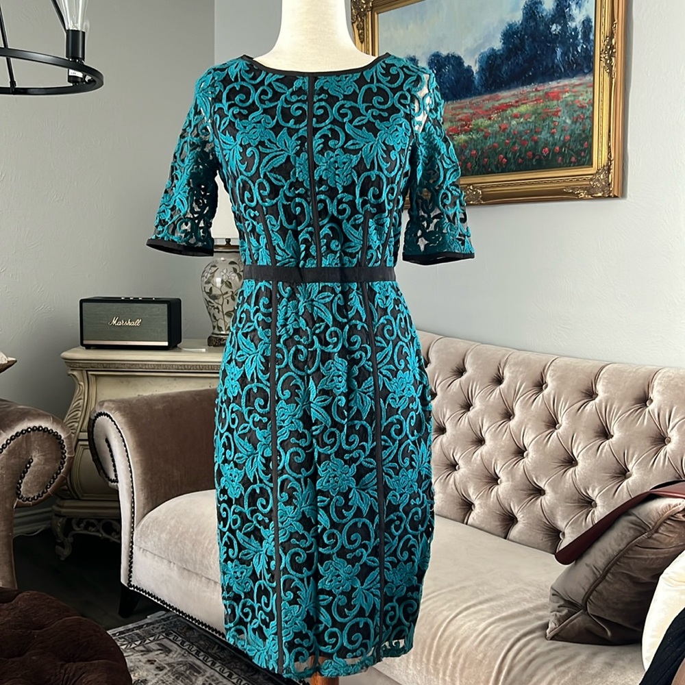 Blue Lace Dress